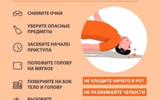 Оказание неотложной помощи при эпилепсии