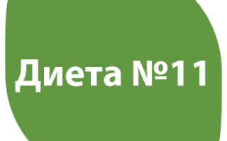 Диета №11 (диетический стол №11), разрешенные, запрещенные продукты
