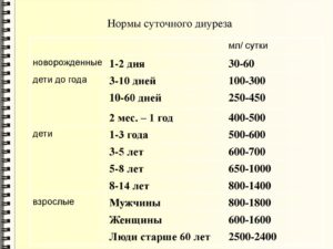 Суточная моча норма литров при беременности