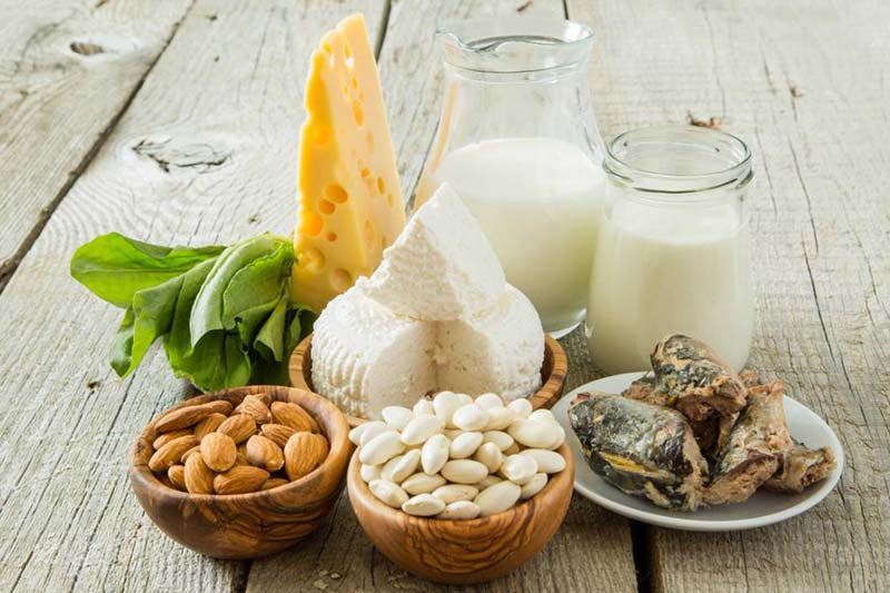 В каких продуктах содержится много кальция / Calcium (Ca)