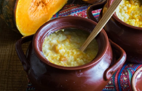 Пшенная каша с тыквой