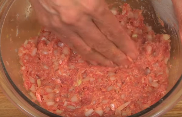 Вымешивание ингредиентов